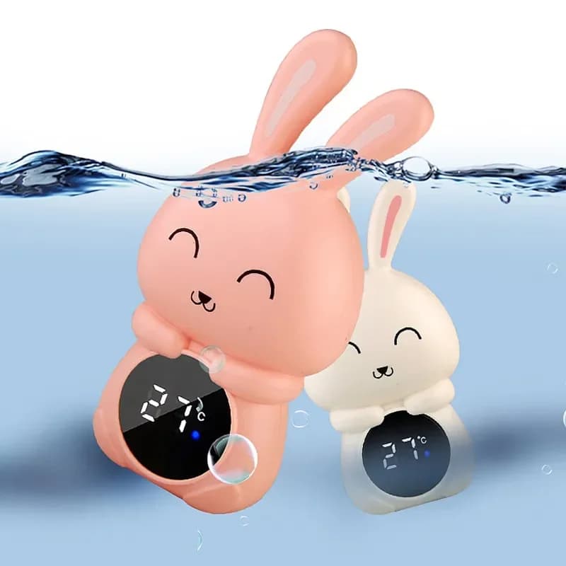 מד טמפרטורה מעוצב לאמבטיה בעיצוב מותאם לילדים